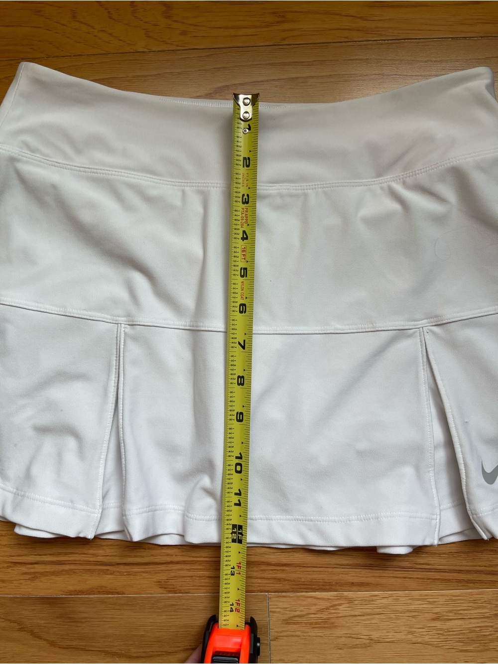 Nike Dri-FIT Tennis Skort Small White Pleated Built-In Shorts - Picture 5 of 10